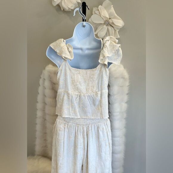 Guess NWT Mattie Top & Maya Palazzo Pant Set (S/M) - Picture 14 of 16